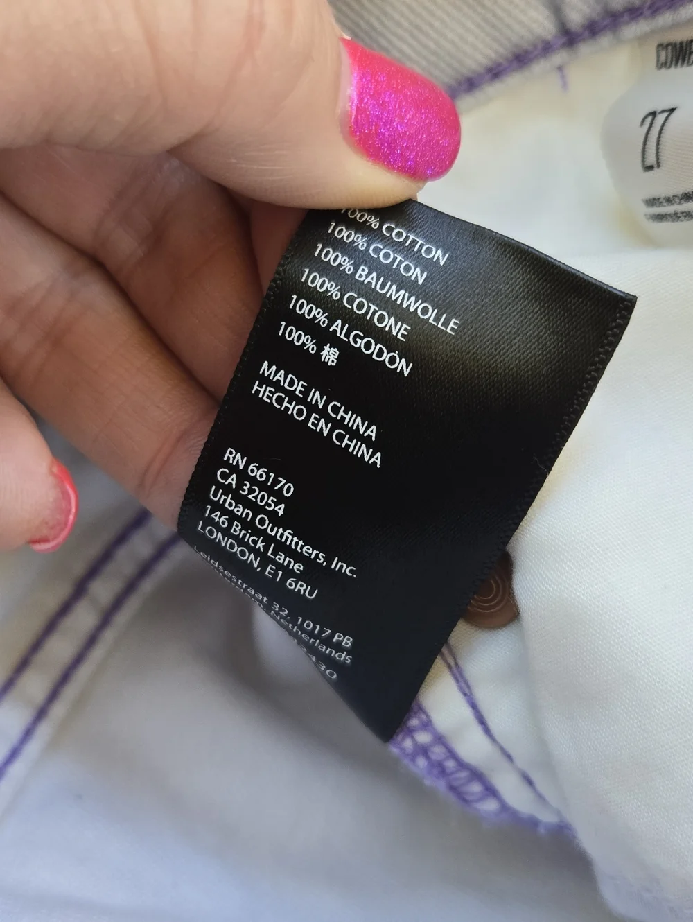 BDG Cowboy Jean Sunset Pastel Ombre Straight-Leg Jeans - Picture 11 of 11